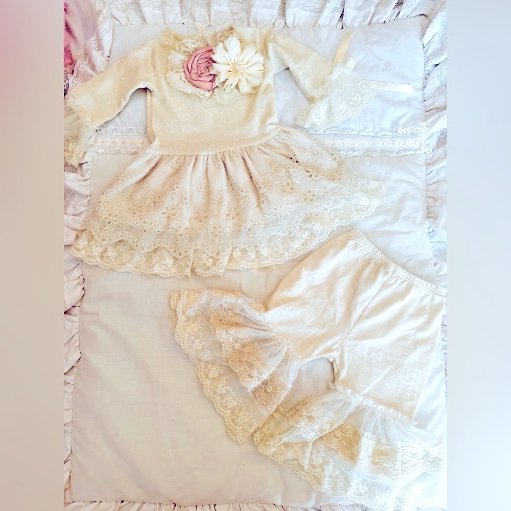 Haute Baby couture girl Outfit